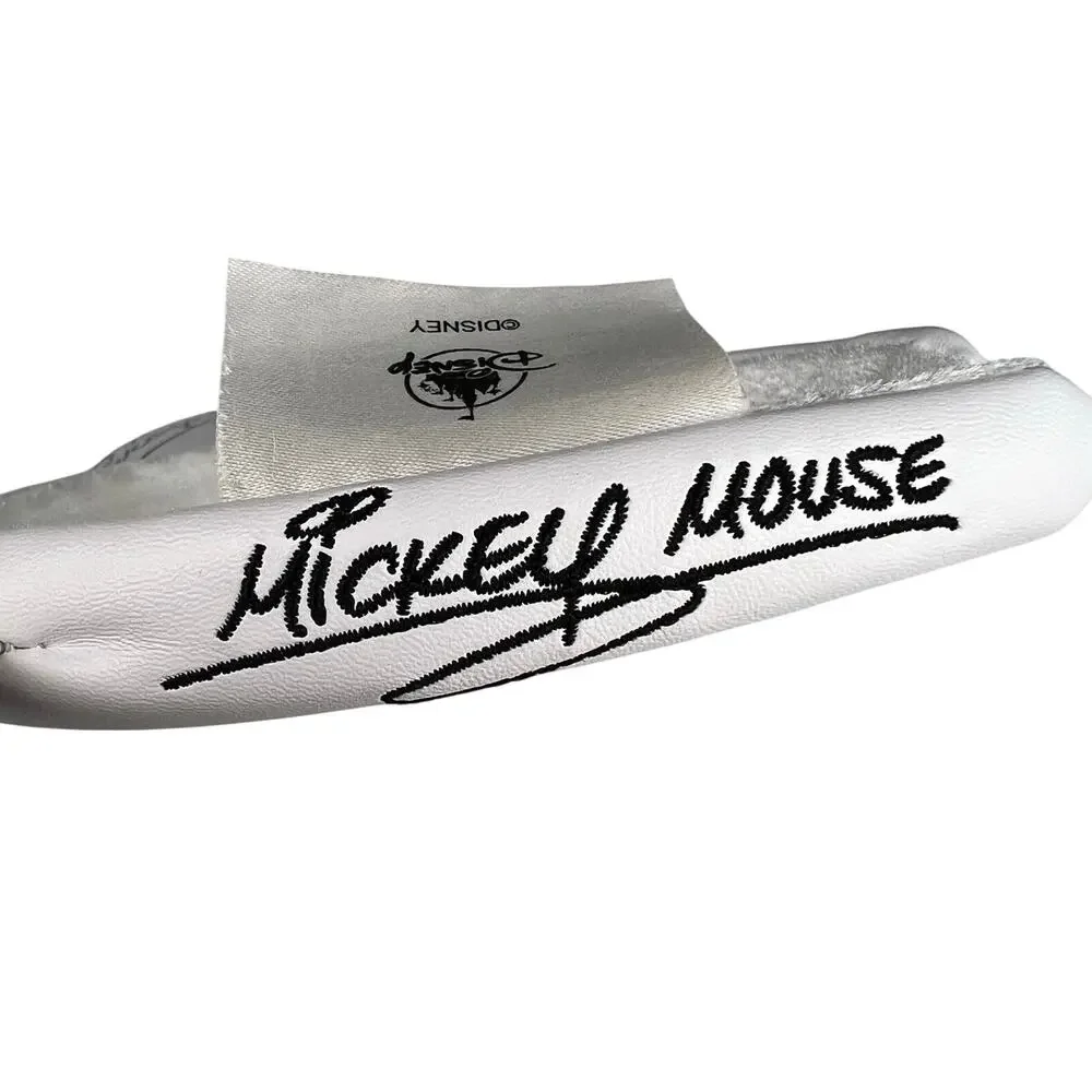 Disney Mickey Mouse Ears Autograph Signed White Headband
